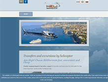 Tablet Screenshot of helisorrento.it